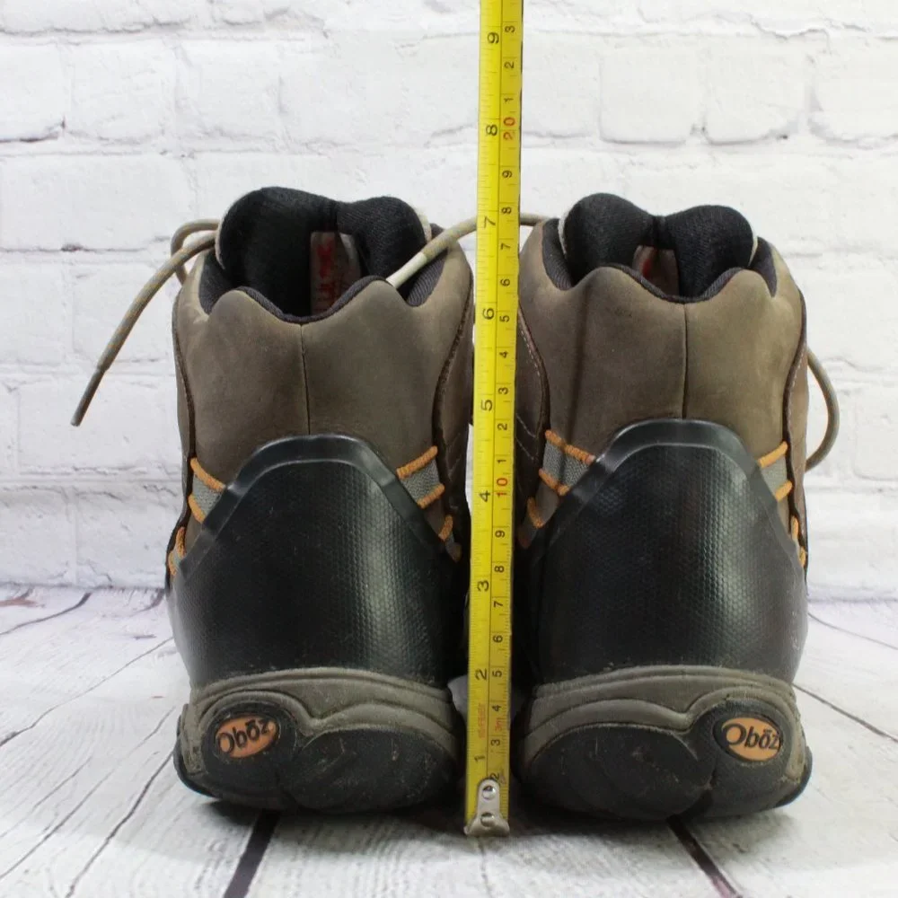 OBOZ Bridger Mid B-Dry Brown Waterproof Hiking Trail Boots Size US 12 - Picture 7 of 9